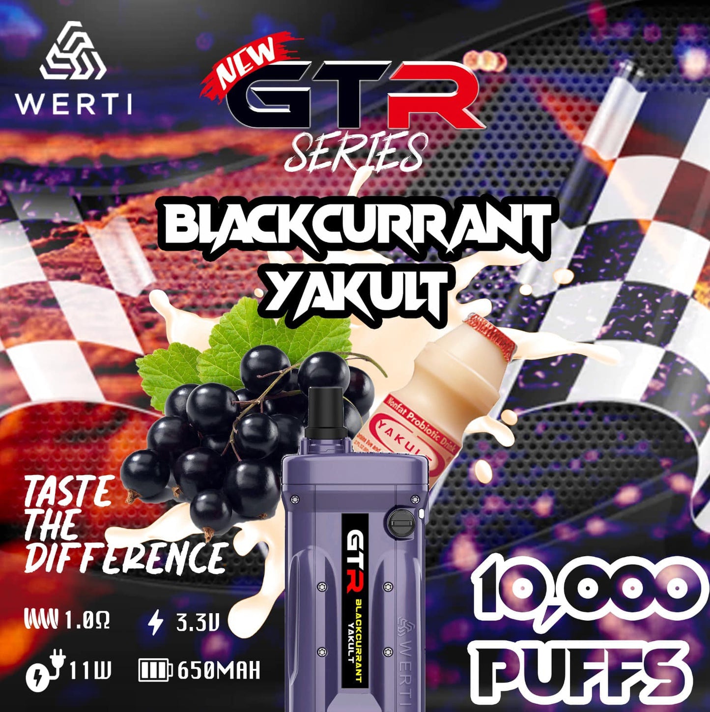 Werti GTR 10,000 Puff