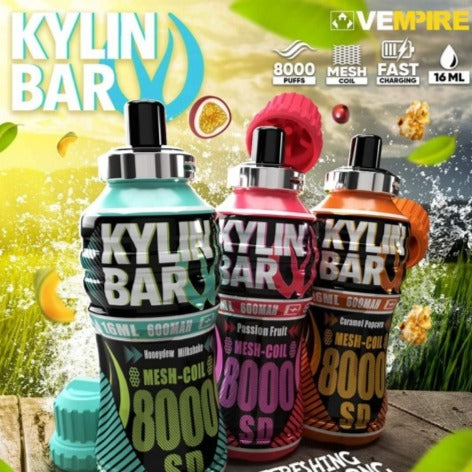 Kylin Bar 8000 Puff Vapes