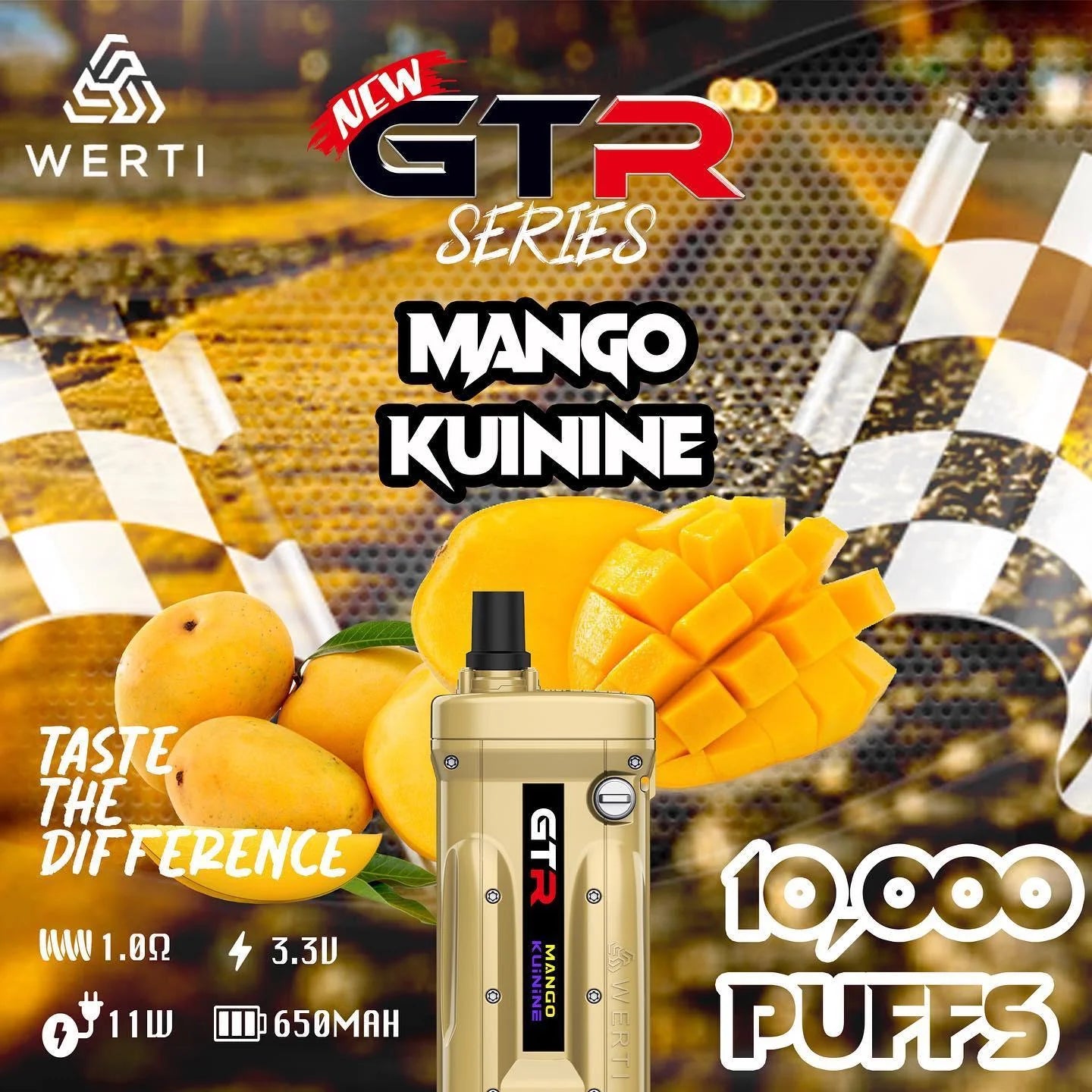 Werti GTR 10,000 Puff